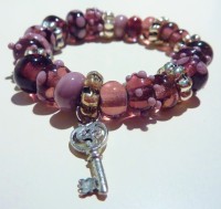 bracelet "violettes"