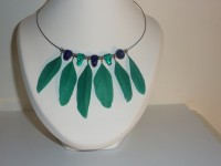 cocotte plumage vert